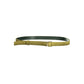 Gant Green Leather Belt Womens