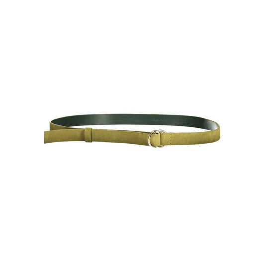 Gant Green Leather Belt Womens