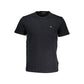 Napapijri Black Cotton Men's T-Shirt