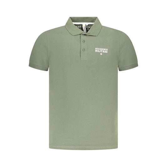 Accademia Militare Verde Cotton Men Polo Mens T-Shirt