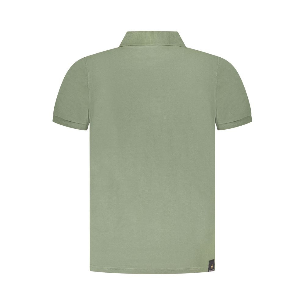 Accademia Militare Verde Cotton Men Polo Mens T-Shirt