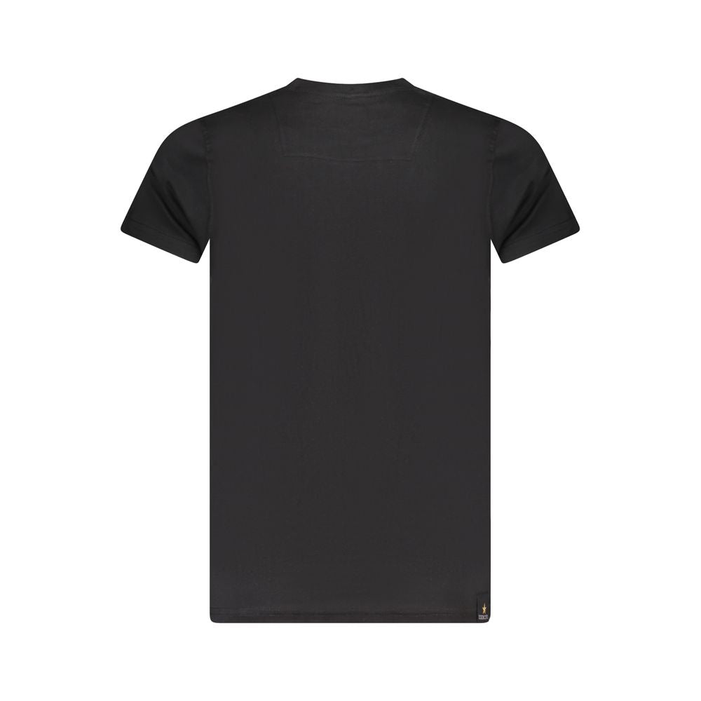 Accademia Militare Nero Cotton Men T-Shirt Mens T-Shirt