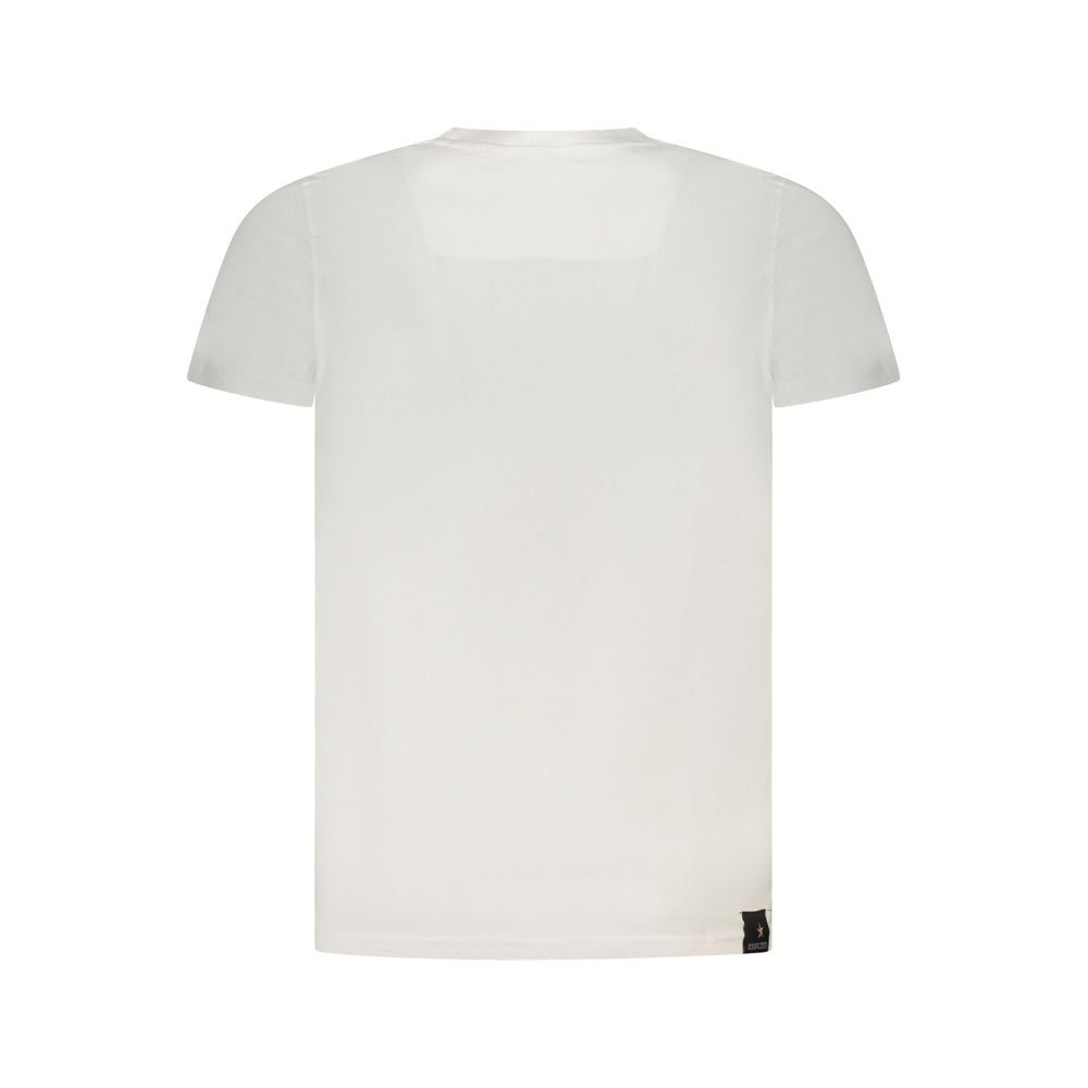Accademia Militare Bianco Cotton Men T-Shirt Mens T-Shirt