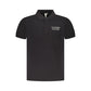 Accademia Militare Black Cotton Polo Shirt
