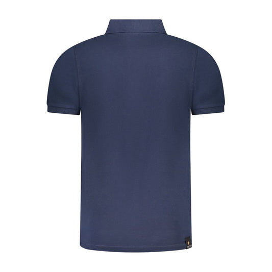 Accademia Militare Blue Cotton Polo Shirt