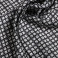 Dolce & Gabbana Black White Patterned Square Foulard Scarf