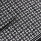 Dolce & Gabbana Black White Patterned Square Foulard Scarf