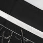 Dolce & Gabbana Black White Printed Square Foulard Scarf