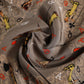 Dolce & Gabbana Brown Silk Printed Square Men Foulard Scarf