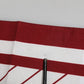 Dolce & Gabbana White Red DG Logo Square Men Foulard Scarf