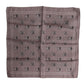 Dolce & Gabbana Brown Animal Print Square Foulard Scarf