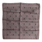 Dolce & Gabbana Brown Animal Print Square Foulard Scarf