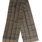 Dolce & Gabbana Brown Printed Neck Warmer Men Foulard Scarf