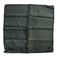 Dolce & Gabbana Green DG Crown Silk Square Men Foulard Scarf