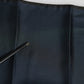 Dolce & Gabbana Blue DG Crown Silk Square Men Foulard Scarf