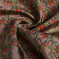 Dolce & Gabbana Brown Chili Print Silk Square Foulard Scarf