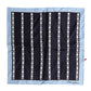 Dolce & Gabbana Blue Printed Silk Square Men Foulard Scarf