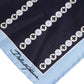 Dolce & Gabbana Blue Printed Silk Square Men Foulard Scarf