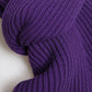 Dolce & Gabbana Purple DG Logo Neck Warmer Wrap Shawl Scarf