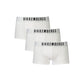 Bikkembergs White Cotton Underwear