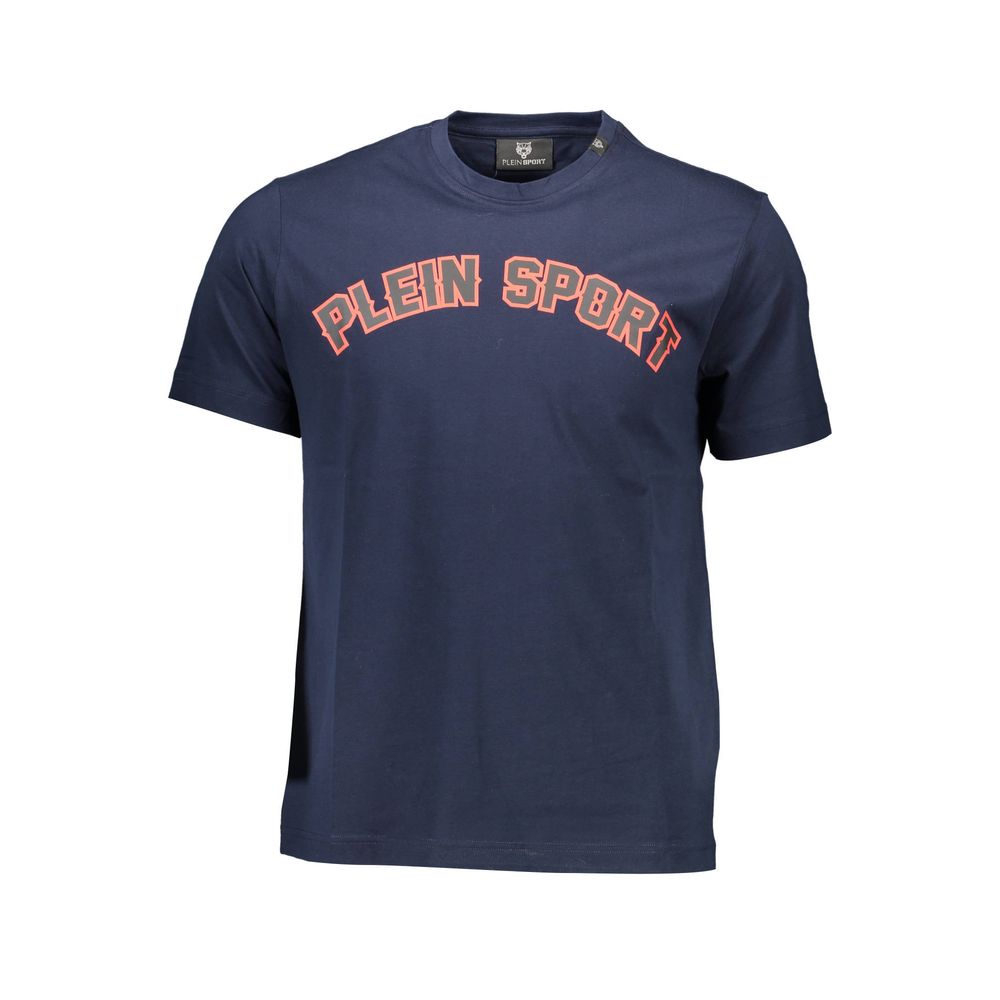 Plein Sport Blue Cotton Men's T-Shirt