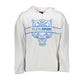 Plein Sport White Cotton Men's Hooded Sweatshirt