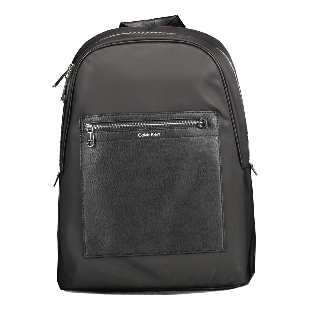 Calvin Klein Black Polyester Backpack Mens Backpack
