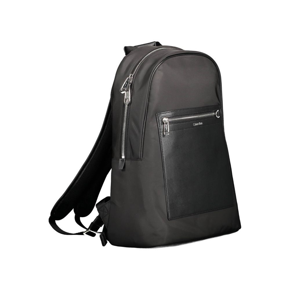 Calvin Klein Black Polyester Backpack Mens Backpack