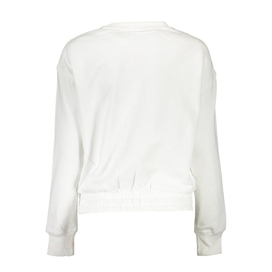 Calvin Klein White Cotton Sweatshirt