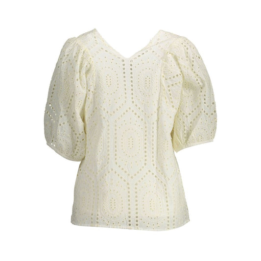 Gant White Cotton T-Shirt