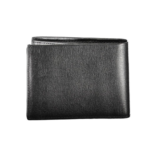 Calvin Klein Black Leather Wallet Mens Wallet