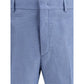 Fendi Light Blue Linen Bermuda Shorts