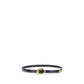Valentino Garavani Black Calf Leather Bos Taurus Regular Belt