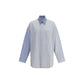 Marni Light Blue Cotton Pattern Shirt