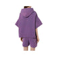 Hinnominate Purple Cotton Hoody