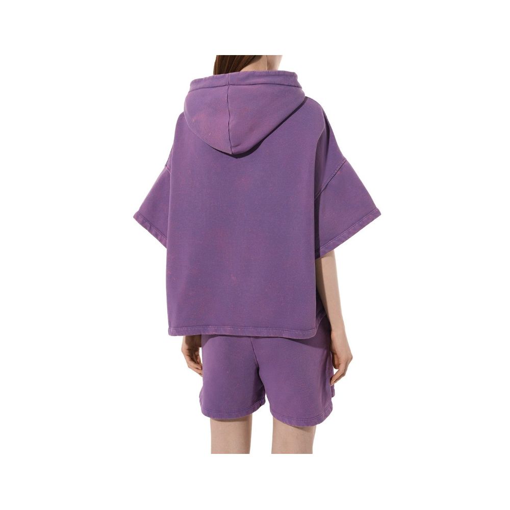 Hinnominate Purple Cotton Hoody
