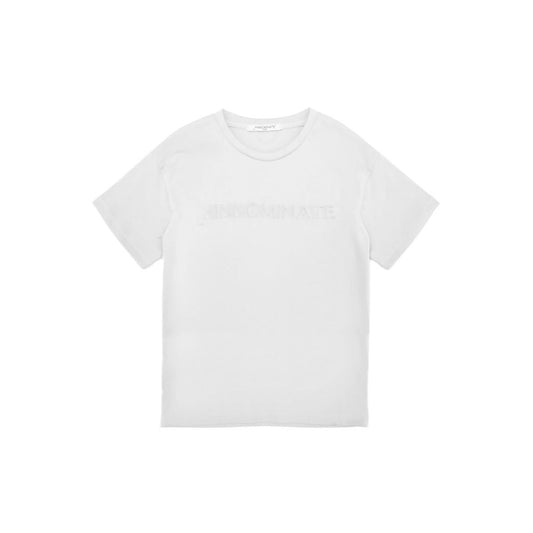 Hinnominate White Cotton Women T-Shirt