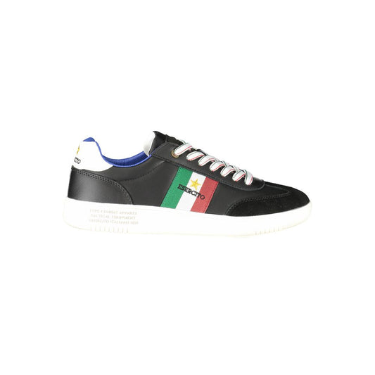 Esercito 1659 Black Polyester Sneaker