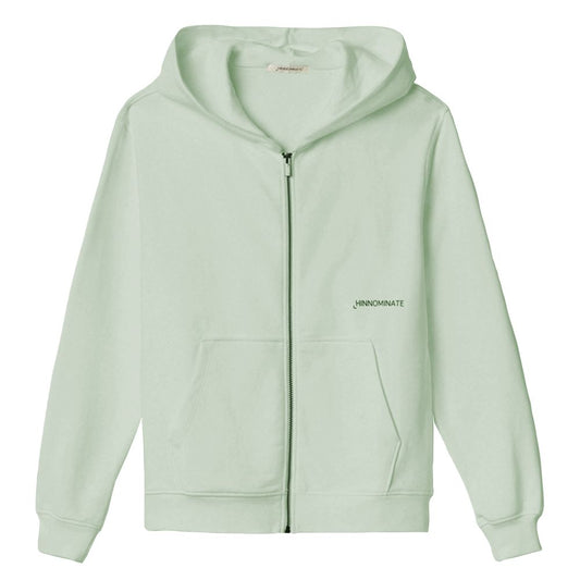 Hinnominate Green Cotton Hoody