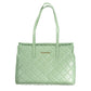 Mario Valentino Green Polyethylene Handbag