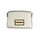 Mario Valentino White Polyethylene Handbag