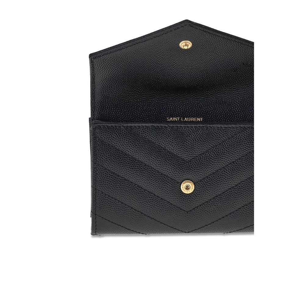 Saint Laurent Leather Wallet Mens Wallet