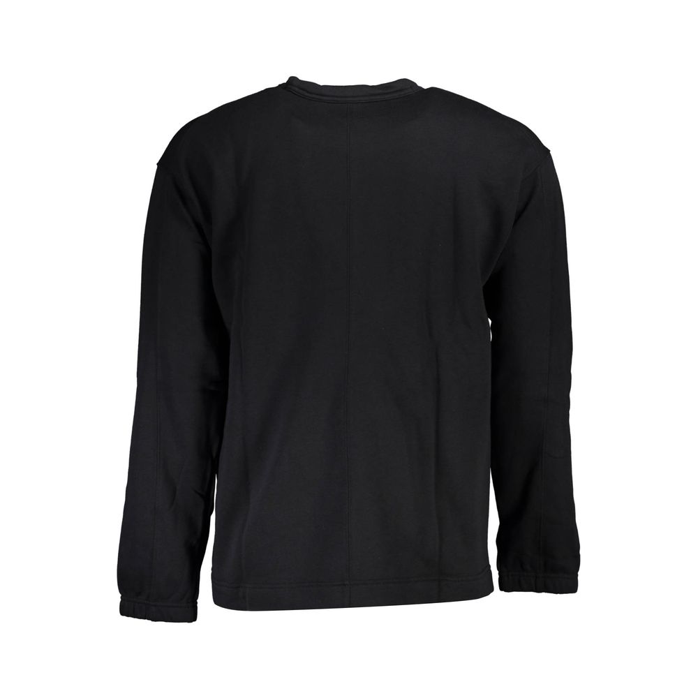 Calvin Klein Black Cotton Men Sweatshirt