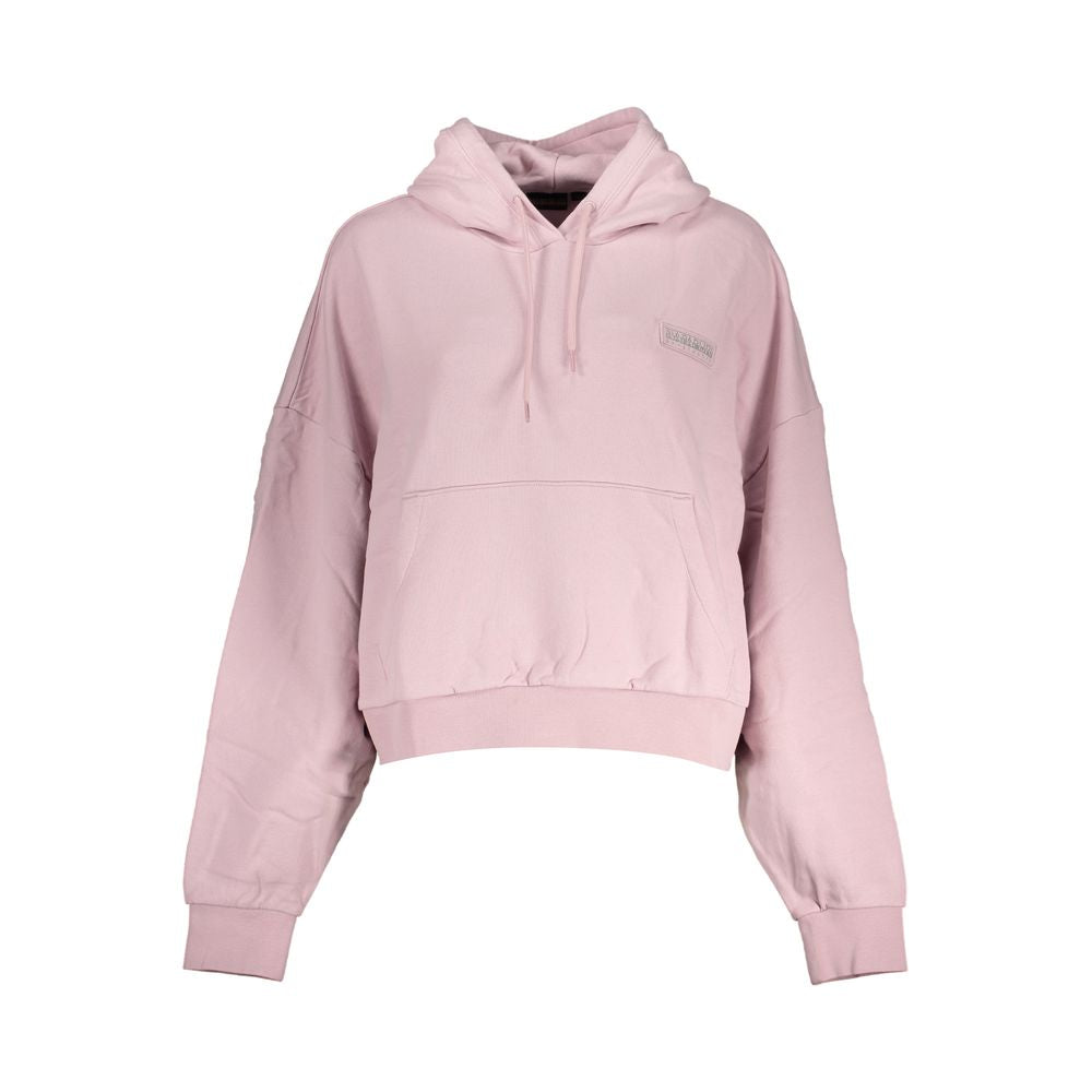 Napapijri Pink Cotton Sweatshirt
