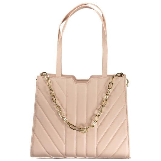 Mario Valentino Pink Polyethylene Handbag
