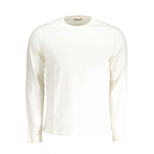 K-WAY White Cotton T-Shirt Mens T-Shirt