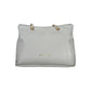 Mario Valentino Gray Polyethylene Handbag