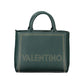 Mario Valentino Green Polyethylene Handbag