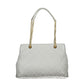 Mario Valentino Gray Polyethylene Handbag