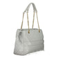 Mario Valentino Gray Polyethylene Handbag